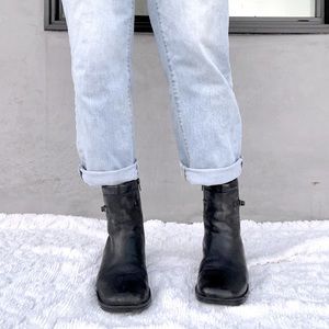 Clarks Black Booties